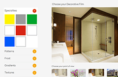 decorative film viewer for home