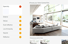 solar film viewer for home